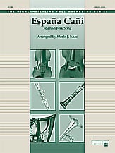Espana Cani-Full Orch Orchestra sheet music cover Thumbnail